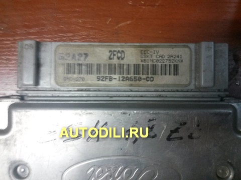 Блок PCM  92FB-12A650-CD detail image