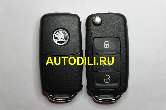 Ключ зажигания Skoda (оригинал) small image