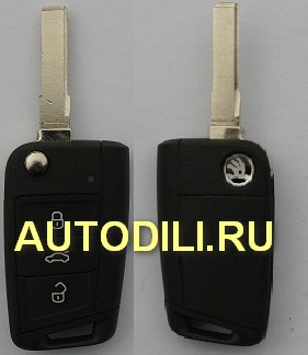 Ключ зажигания Skoda A7   5E0 959 753 D small image